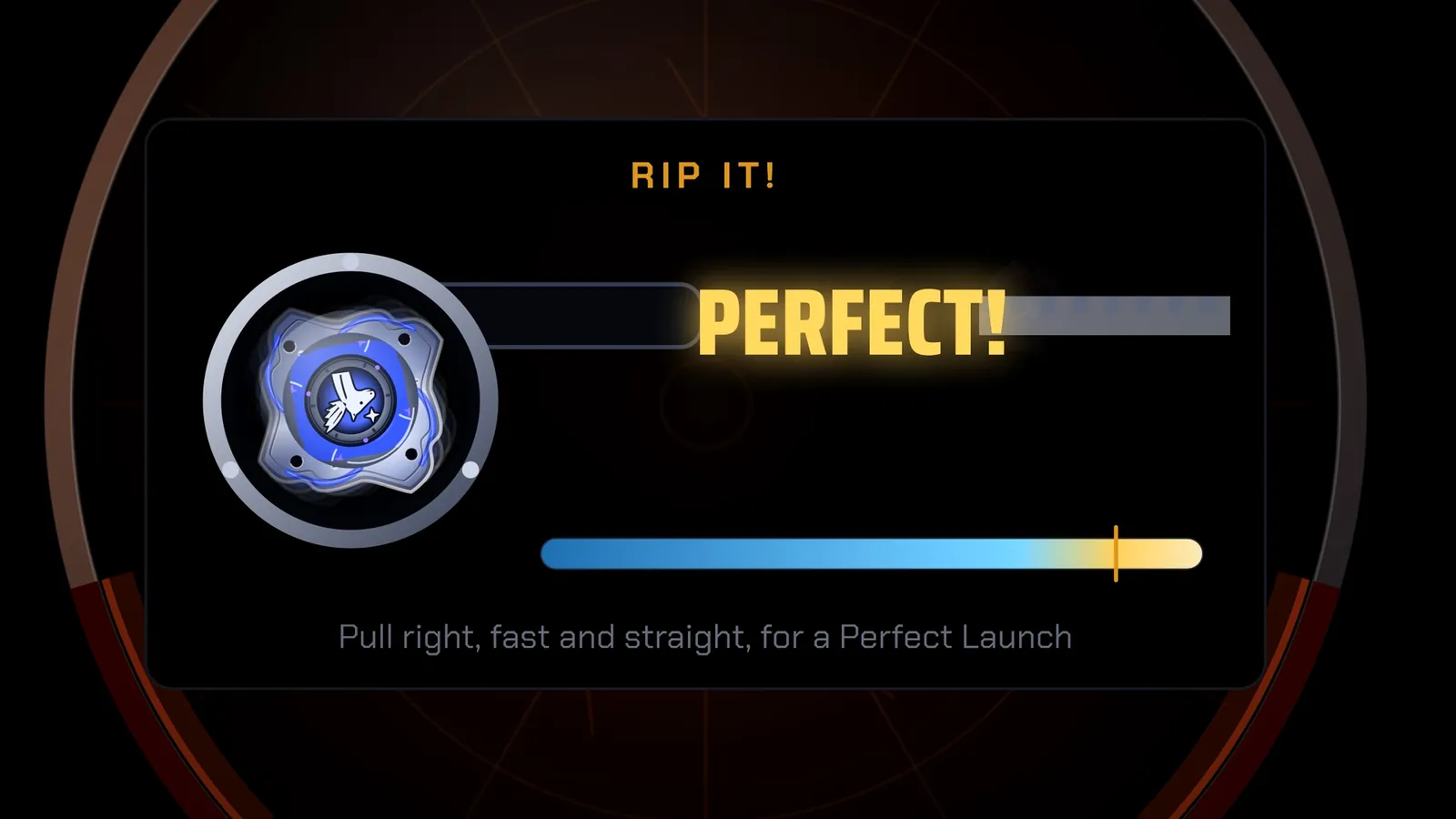 Launch screen: a Perfect Launch