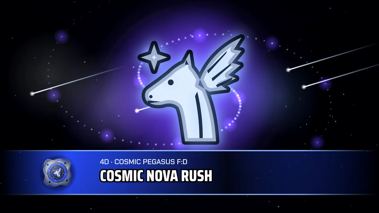 Cosmic Pegasus özel hareketi Cosmic Nova Rush’ı kullanıyor